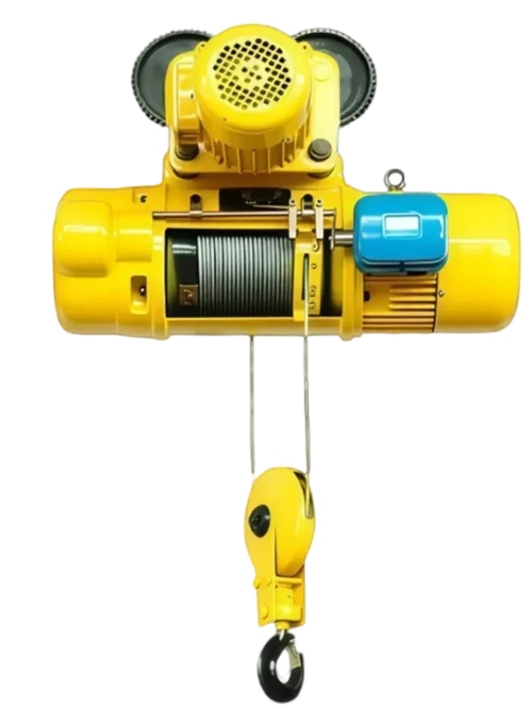 Polipasto Eléctrico de Cable con Trole de 3 Toneladas