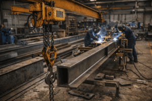 polipasto para acerera e industria metalera