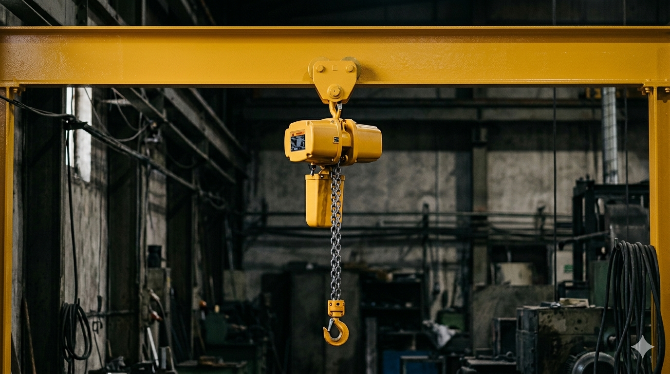 polipastodecadena2 Polipastos de Cadena